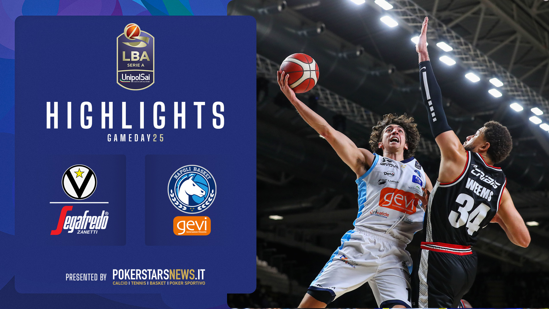 Virtus Segafredo Bologna - GeVi Napoli Basket